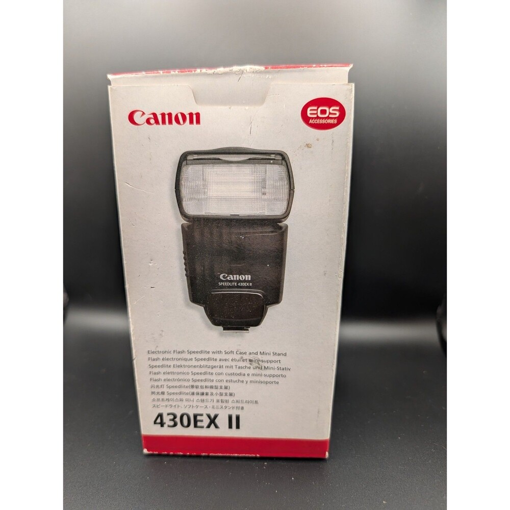Canon 430EX II Shoe Mount Flash Mount for Canon No Case